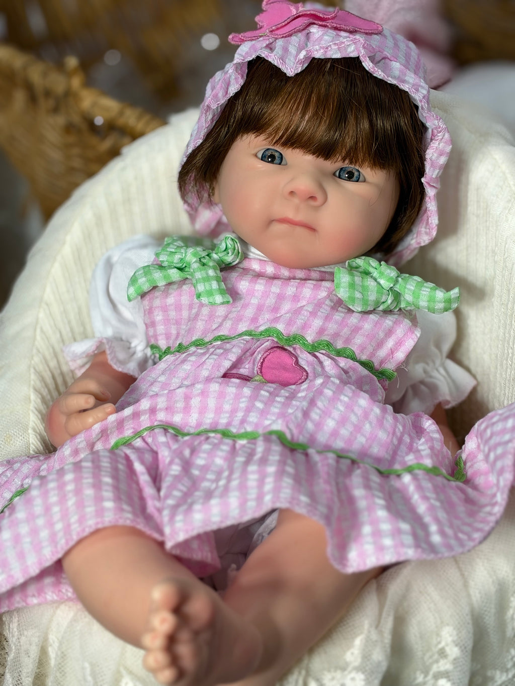 Realistic Silicone Reborn Baby Doll 18 Inch – Lifelike Handmade Newborn Baby Doll | Rebornland Dolls