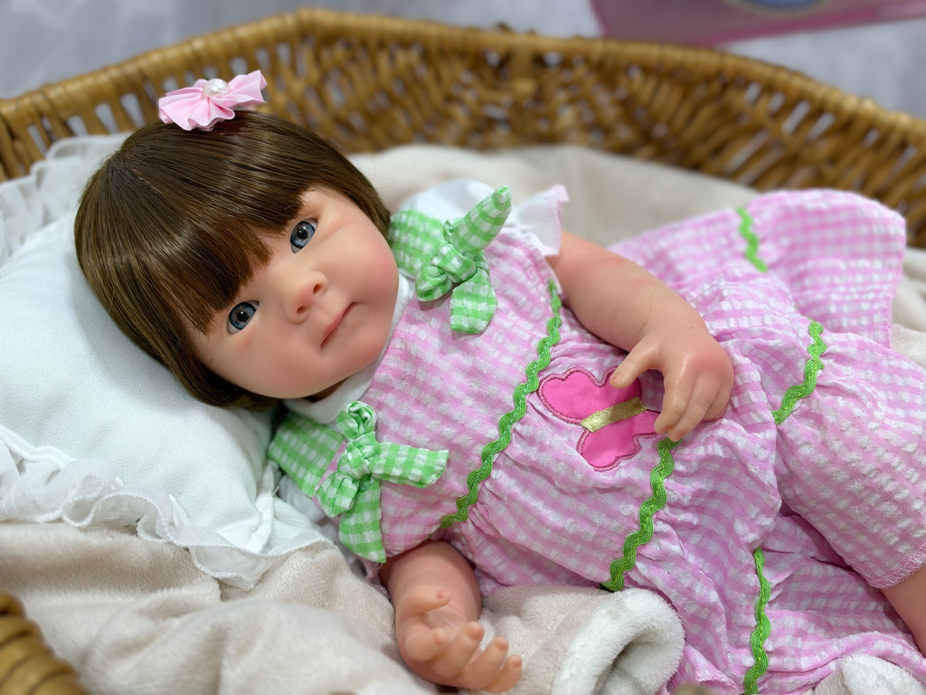 Realistic Silicone Reborn Baby Doll 18 Inch – Lifelike Handmade Newborn Baby Doll | Rebornland Dolls