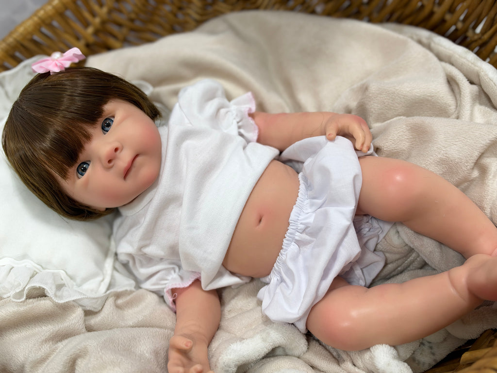 Realistic Silicone Reborn Baby Doll 18 Inch – Lifelike Handmade Newborn Baby Doll | Rebornland Dolls